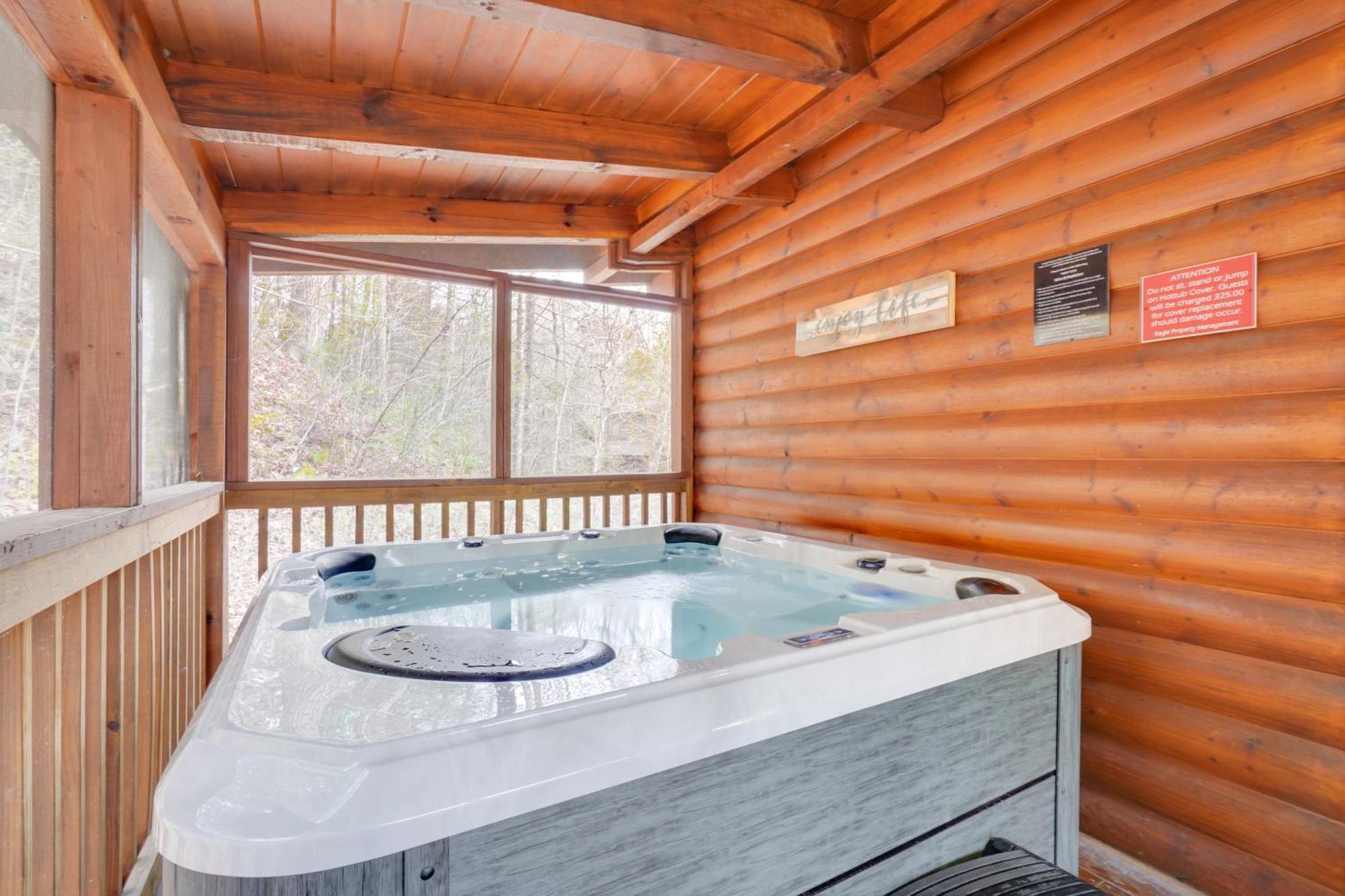 Pigeon Forge Vacation Rental With Private Hot Tub! 外观 照片